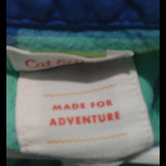 A blue and green and a little bit of yellow shirt - Picture 6 of 6